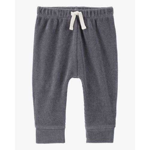 Baby Pull-On Ribbed Velour Pants - Carter's | Carter's