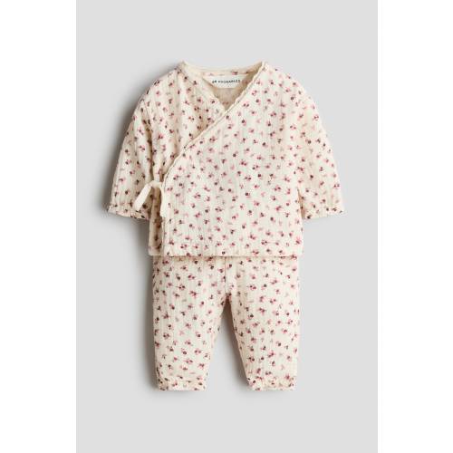 2-PIECE PATTERNED MUSLIN SET