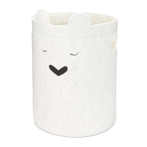 Bear Felt Laundry Hamper | Nursery Storage | Parker Baby Co.