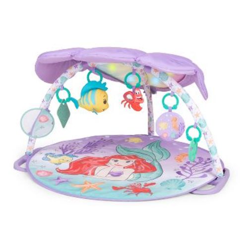Bright Starts The Little Mermaid Twinkle Trove Light & Music Activity Gym: Disney Baby Extra Hoops, Developmental Toys