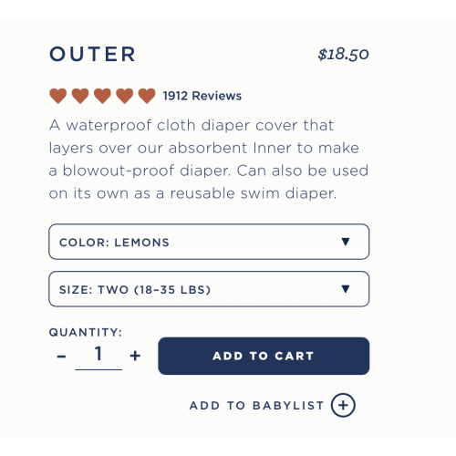 Outer size two