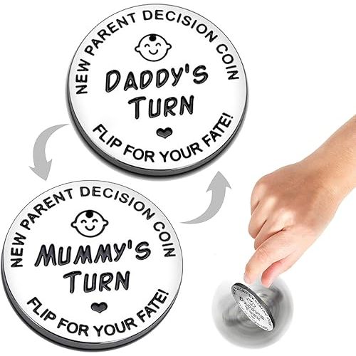 Baby Shower Gifts Parents Decision Tokens for New Mom&Dad,Funny New Baby Gifts New Mom Gifts New Parents Gifts for Couples,Postpartum Gifts for Mom Essentials