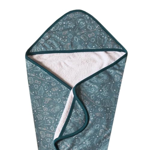 Copper Pearl Hooded Bath Towels Premium Knit/Terry Cloth Baby Towels with Hood, Pockets, and Cool Designs - Great to Gift and Make Bath Time Fun - Baby Bath Towel, Hogwarts™