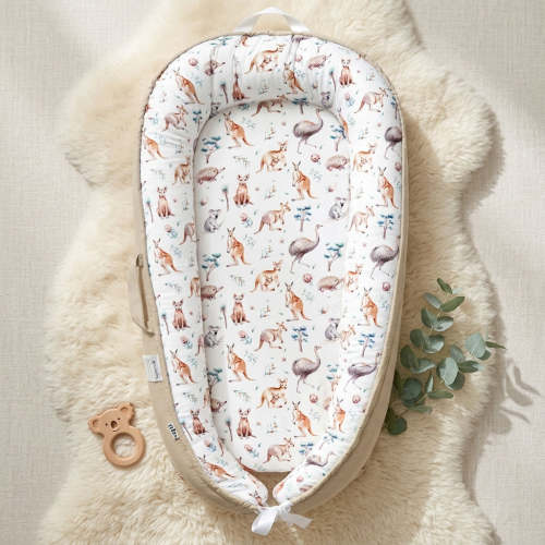 Native Aussie Animals Newborn Baby Nest, Lounger & Cocoon Online Australia – Nappy Bag Store