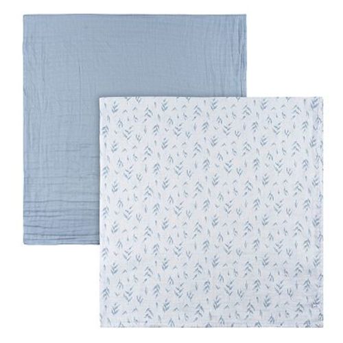 Baby Just Born® Baby 2 Pack Muslin Swaddle Blanket