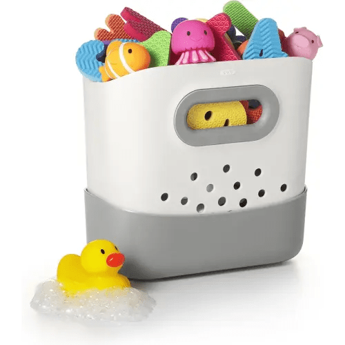OXO Tot Stand Up Bath Toy Storage – Gray
