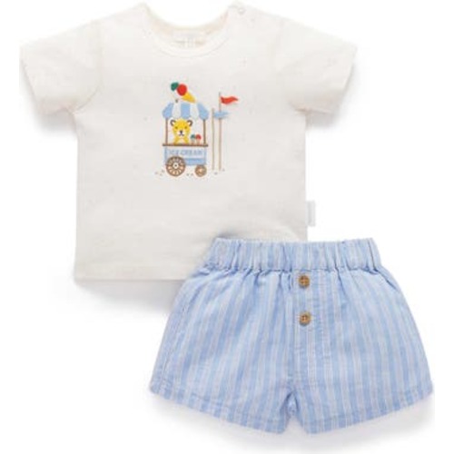 Ice Cream Cart Top & Shorts Set