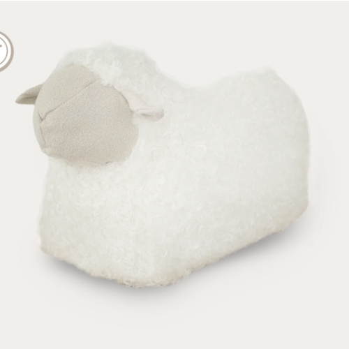 White BAA BAA SHEEP POUF
