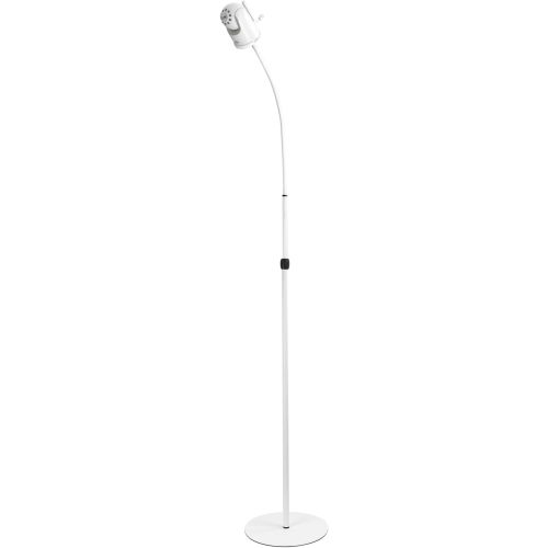 Holicfun Adjustable Floor Stand for Baby Monitors - Compatible with Infant Optics DXR-8/DXR-8 PRO, VAVA/Hipp, Owlet Cam 2, Arenti, 52.7566.93 in Height, Flexible Gooseneck, Weighted Stable Base