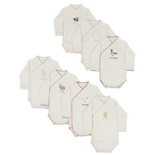 Weekly Set Bodies - 7 days x Blanca Miró · Minicoton