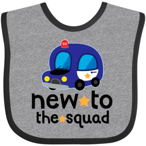 inktastic Police Baby New To the Squad Baby Bib