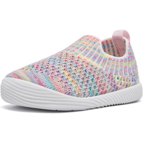 MORENDL Baby Toddler Walking Socks Non-Slip Breathable Unisex Casual Sneakers