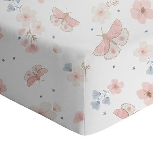 Living Textiles Cotton Jersey Fitted Sheet