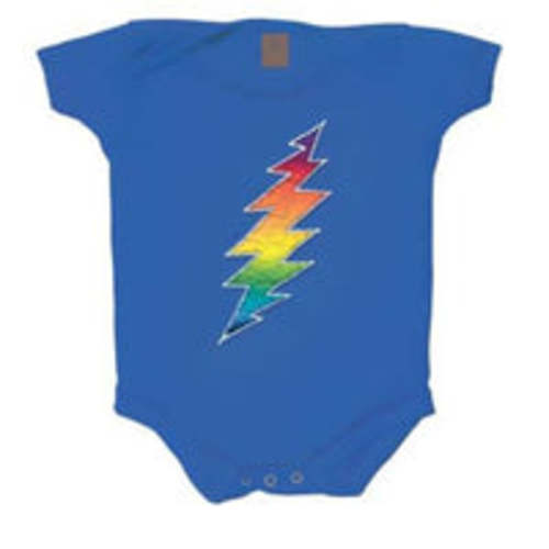 Grateful Dead - Lightning Bolt Baby Onesie