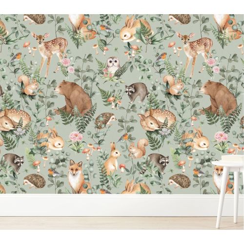 Wallpaperie Woodland Storybook Wallpaper