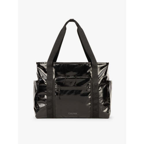 Terra 35L Water Resistant Zip Tote Bag - OBSIDIAN