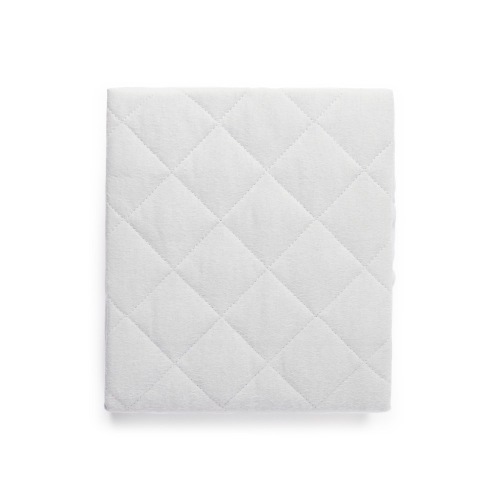 4Baby Quilted Portacot Fitted Sheet Silver