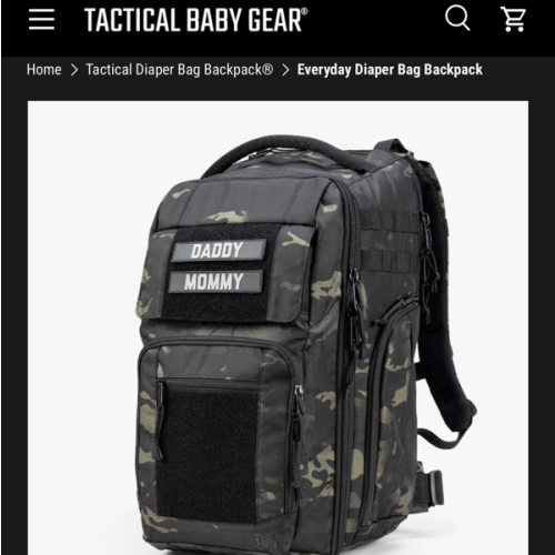 Everyday Diaper Bag Backpack: The Ultimate Diaper Bag Backpack by TBG – Tactical Baby Gear