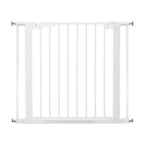 BabyDan Premier Pressure Mount Safety Gate with 2 Extensions 28.9" - 36.7", White