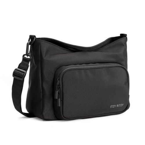 Itzy Ritzy Belong Cargo Caddy Shoulder Diaper Bag - Black