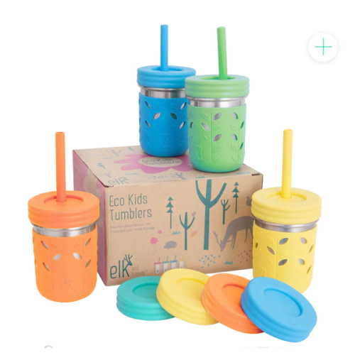 Stainless Steel 10oz Drinking Tumblers + Food Storage