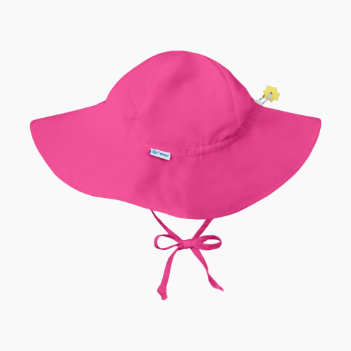 GREEN SPROUTS Brim Sun Protection Hat - Hot Pink, 0-6 Months