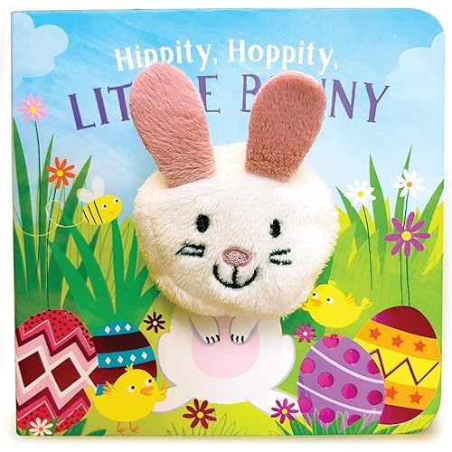 Hippity, Hoppity, Little Bunny - Finger Puppet Board Book for Easter Basket Gifts or Stuffer Ages 0-3 Board book – November 26, 2018