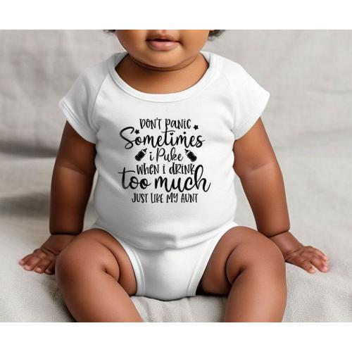 Funny New Baby Onesie®, Funny Quotes Baby Clothing, Funny Baby Bodysuit, Baby Gifts from Aunt, Cute Toddler T Shirts, New Parents Gifts