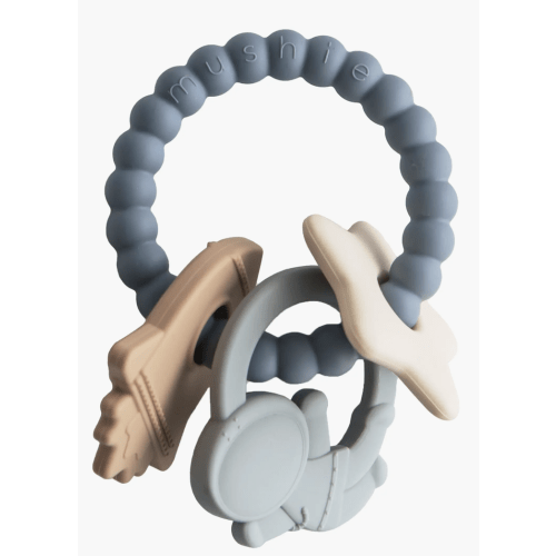 Space Silicone Teething Ring Toy
