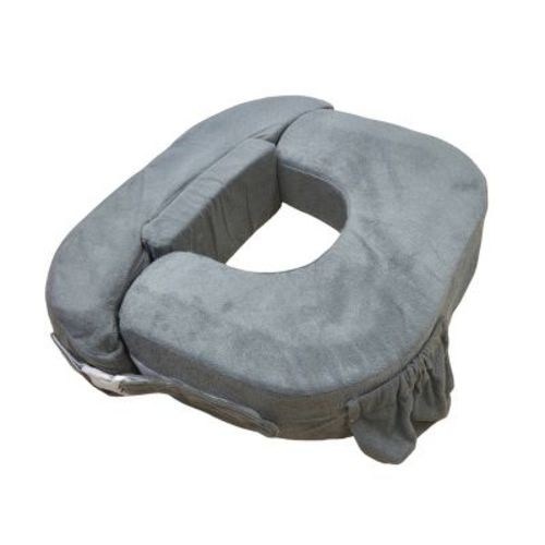 My Brest Friend Twin Nursing Pillow - Evening Gray