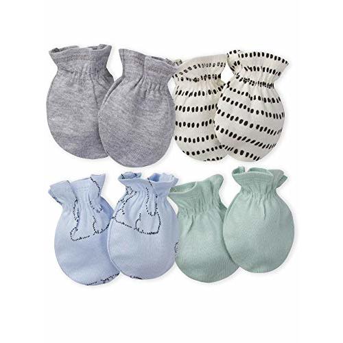 Gerber Baby Boys' 4-Pair Mittens