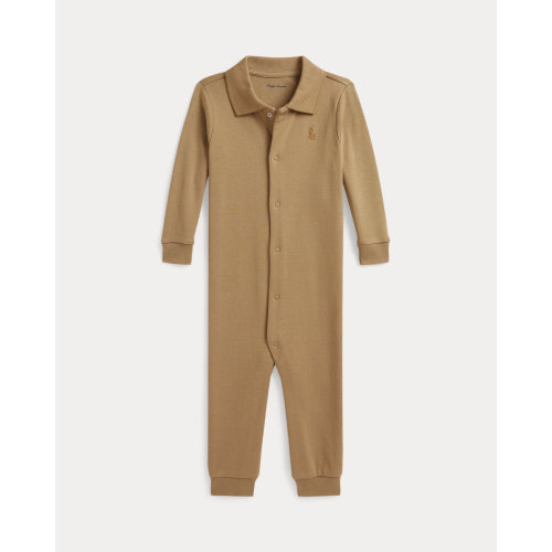 Soft Cotton Polo Coverall