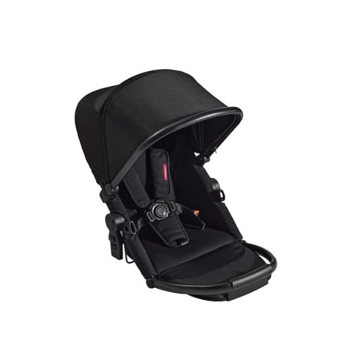 Momcozy ChangeGo Baby Stroller Second Seat Only | Extra Seat Attachment for ChangeGo Stroller | Adjustable Reclining Seat, Extendable UPF50+ Canopy, Leather Bumper Bar, 5-Point Harness