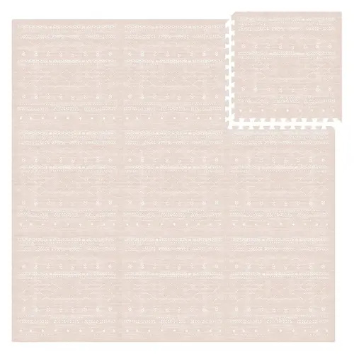 Lillefolk Baby Play Mat for Floor – 6x6ft Dusk | Soft Non Toxic Premium EVA Foam Tiles for Tummy Time, Crawling & Playroom – Waterproof Interlocking Floor Mat for Babies & Toddlers (9 Tiles)
