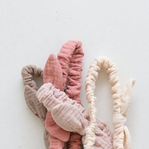 Baby BH Gauze Cotton Bow Headband (3-18m) -4 Colors | AT NOON STORE