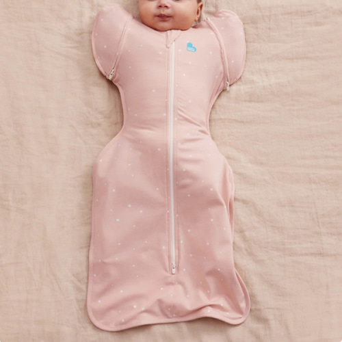 Swaddle Up™ Transition Bag 1.0 TOG Cotton Powder Pink Twinkle