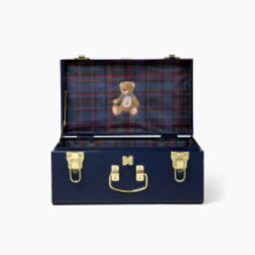 Petite Keep Teddy Bear Mini Baby Trunk - Navy