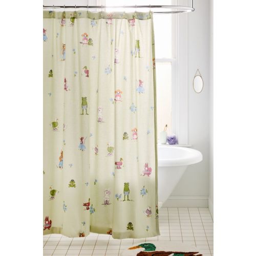 Party Animals Patterned Shower Curtain
