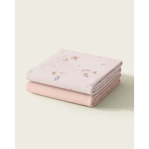 Butterfly Garden Mini Crib Sheet Set | Nestig