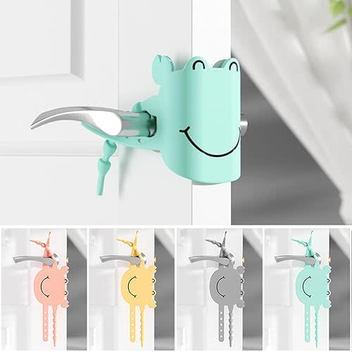 Door Slam Stopper, 4 Pack Silencer Closer Cushion Silicone Door Stopper Decorative Reduce Noise for Light Sleepers with Flexible Adjustbale