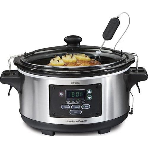 Hamilton Beach Portable 6 Quart Set & Slow Cooker