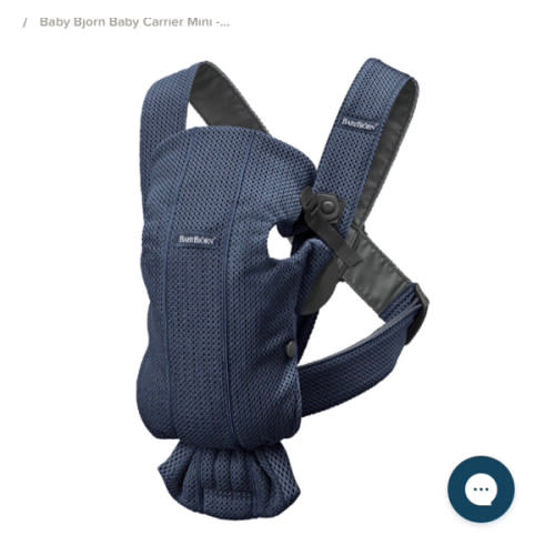 Baby Bjorn Baby Carrier Mini - 3D Mesh | Buckle Carriers | Baby Bjorn