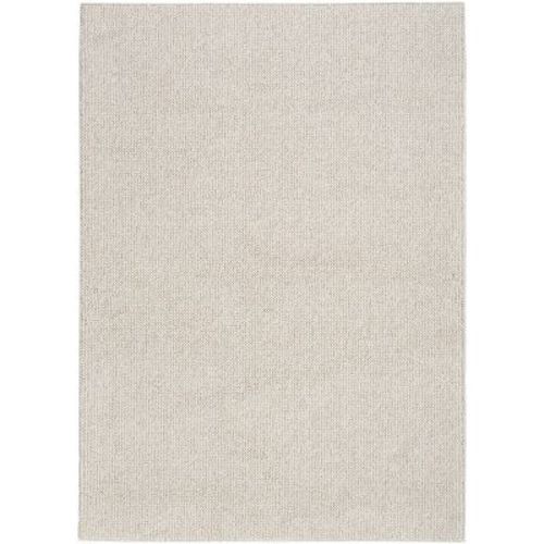 Nourison Textured Home Modern Indoor Rug Ivory Beige 5'3" x 7'