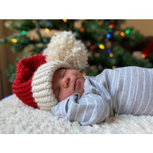Santa Hat, baby santa hat, Santa, stocking stuffer, Christmas gift, Christmas hat, Christmas accessories, ugly sweater party, Christmas