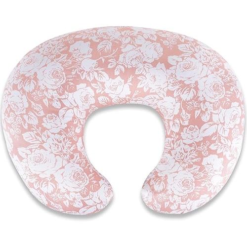 Baby Nursing Pillow for Breastfeeding, Adjustable Breast Feeding Pillow for Bottle Feeding, Ergonomic Support for Mom and Baby Healthier Nursing, for Newborn (Rose)