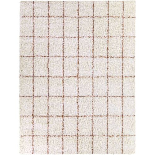 Balta Rugs Melinda Geometric Shag Area Rug Orange