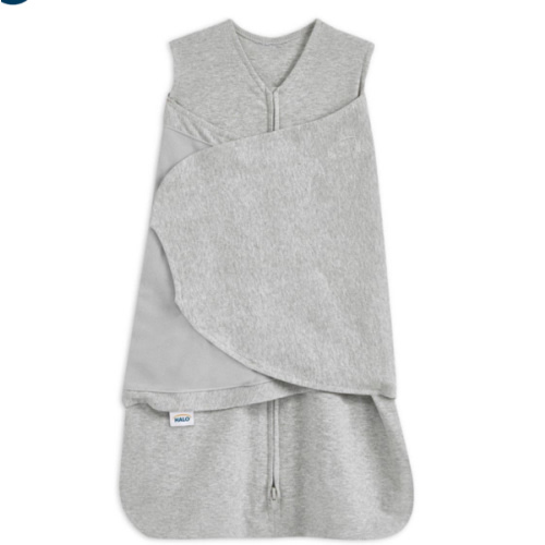 Heather Gray Cotton Swaddle - Newborn | HALO