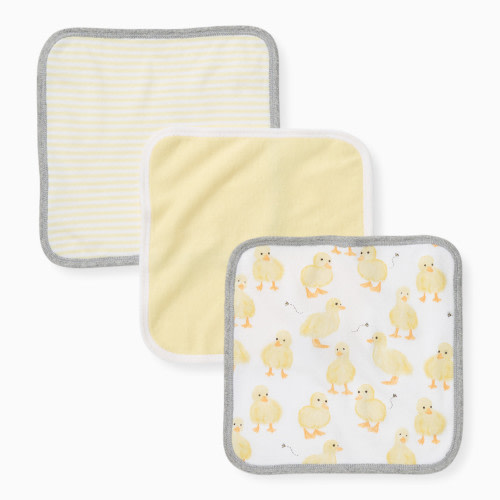 Burt's Bees Baby Organic Washcloths (3-Pack) - Little Ducks