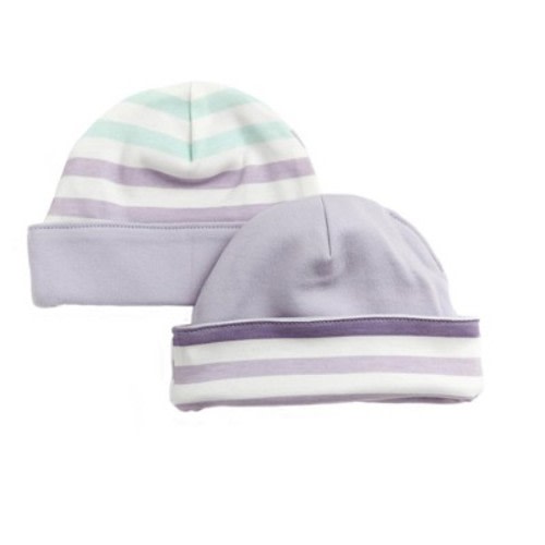 Finn + Emma Baby Girl ReversibleHat-Stripe