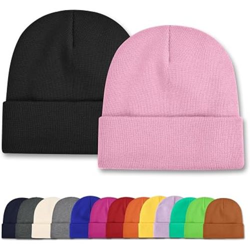 ZOORON Toddler Beanie Baby Beanies for Boys Girls Kids Winter Hats Children Knit Warm Caps 0-12years